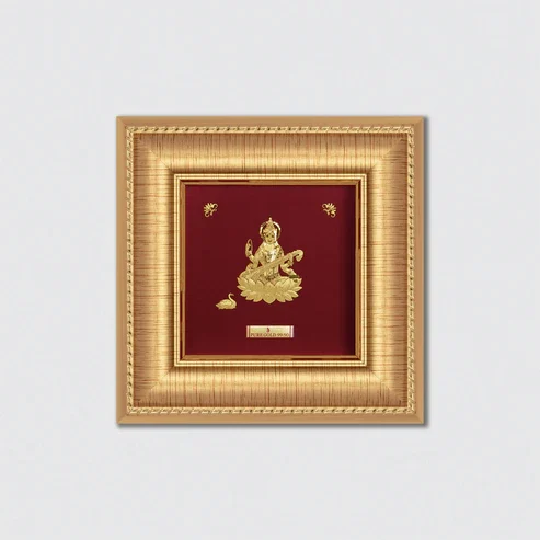 Goddess Saraswati 24KT FRAME